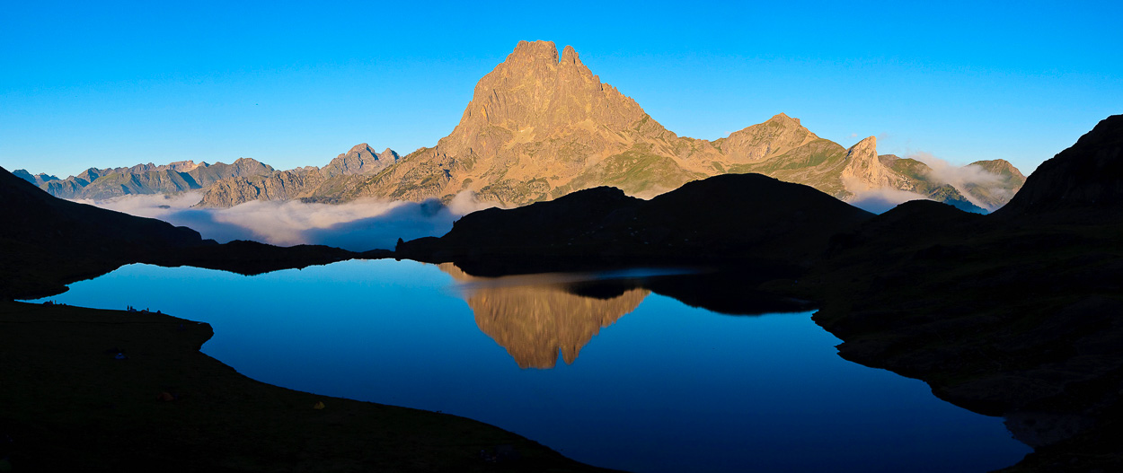 Couchant sur l'Ossau depuis Ayous